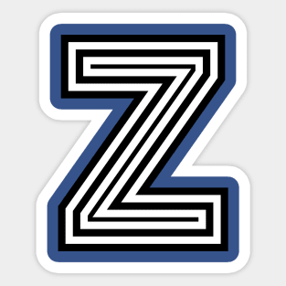 Letter Z Sticker